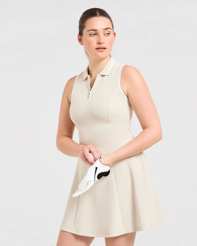 Klassisches Plisseekleid