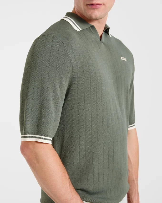 Klassisches Strick-Polo