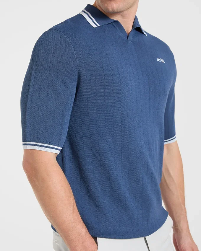 Klassisches Strick-Polo