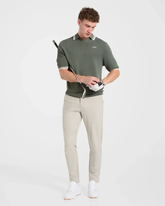 Klassisches Strick-Polo