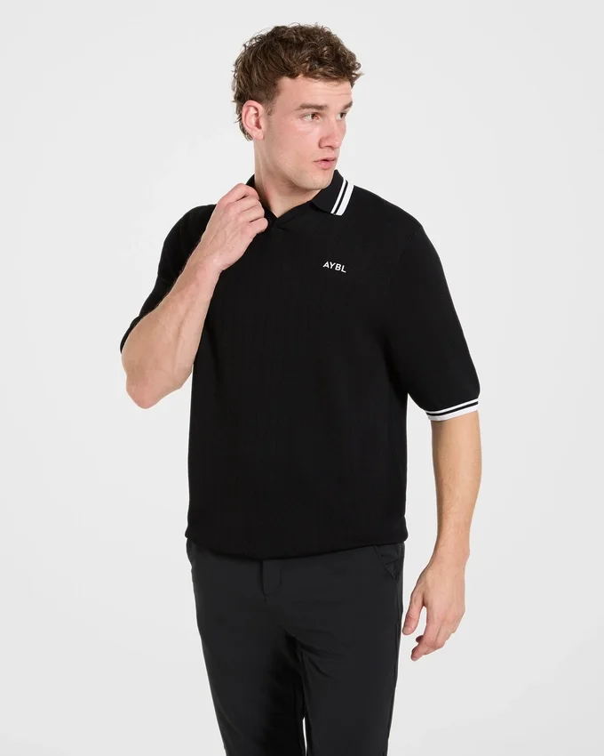 Klassisches Strick-Polo