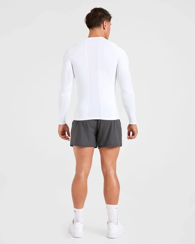 Kompressions-Langarm-T-Shirt