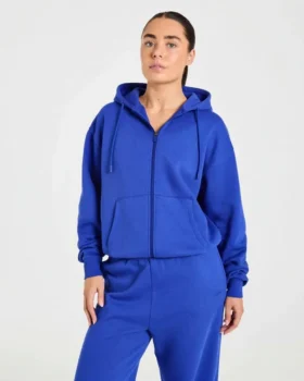 Lifestyle-Hoodie mit Reißverschluss in Oversize-Passform