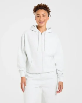Lifestyle-Hoodie mit Reißverschluss in Oversize-Passform