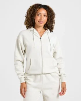 Lifestyle-Hoodie mit Reißverschluss in Oversize-Passform