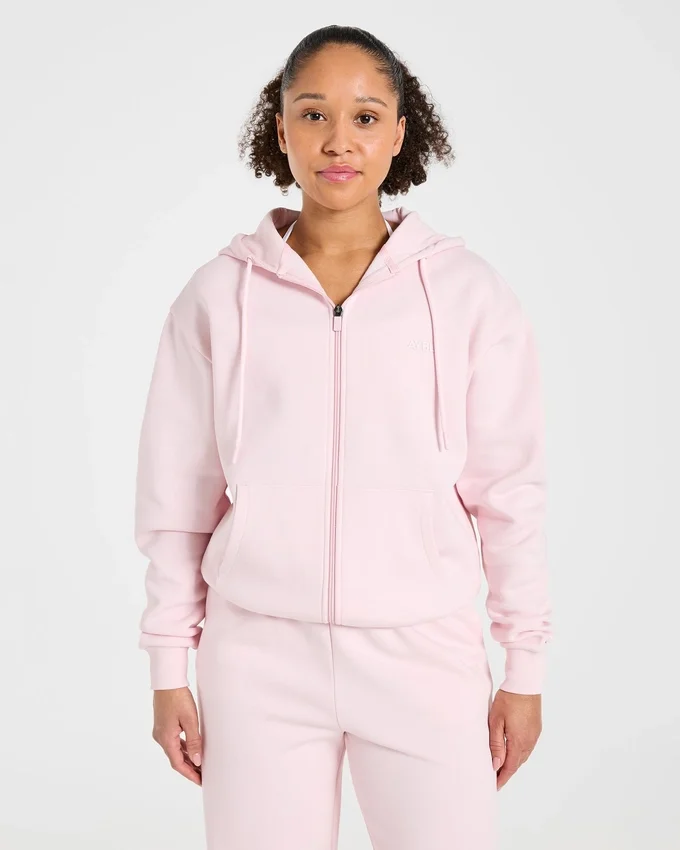 Lifestyle-Hoodie mit Reißverschluss in Oversize-Passform