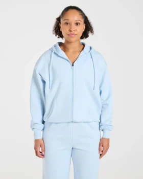 Lifestyle-Hoodie mit Reißverschluss in Oversize-Passform