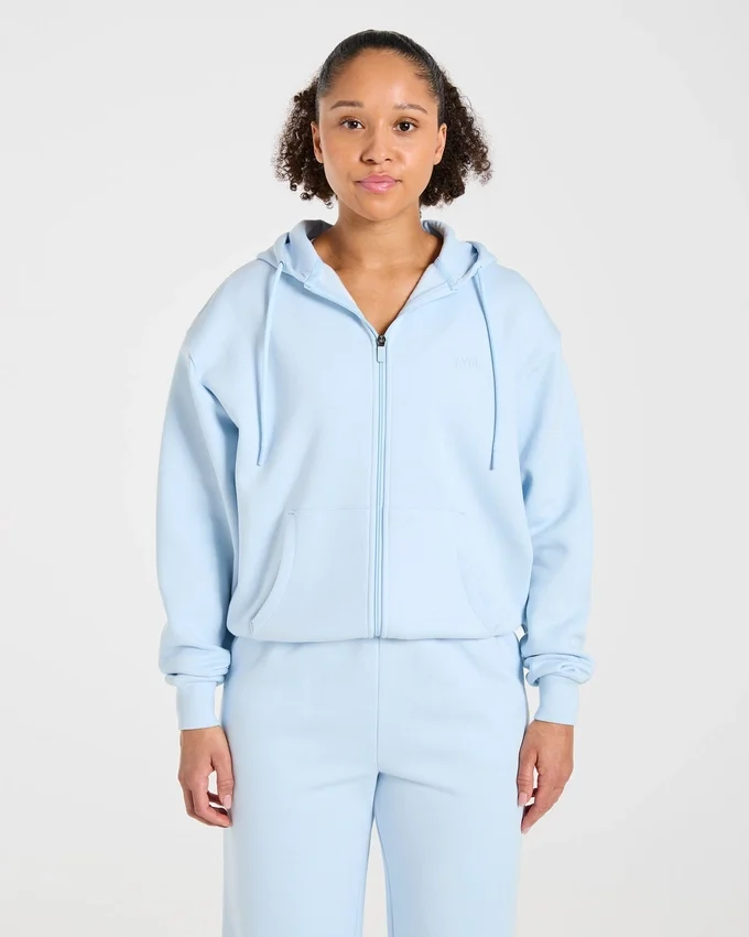 Lifestyle-Hoodie mit Reißverschluss in Oversize-Passform
