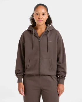 Lifestyle-Hoodie mit Reißverschluss in Oversize-Passform