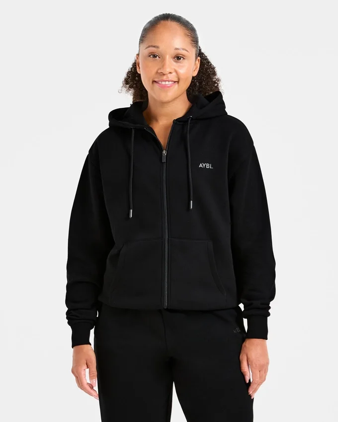 Lifestyle-Hoodie mit Reißverschluss in Oversize-Passform