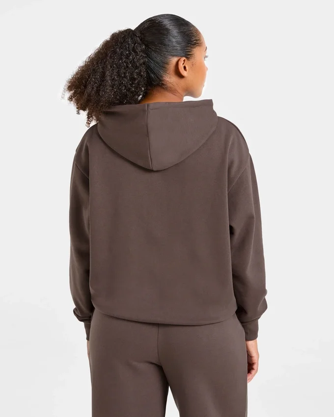 Lifestyle-Hoodie mit Reißverschluss in Oversize-Passform