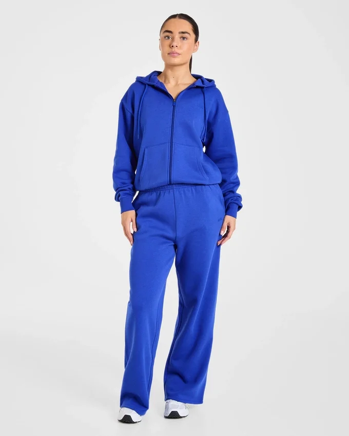 Lifestyle-Jogginghose mit geradem Bein in Oversize-Passform