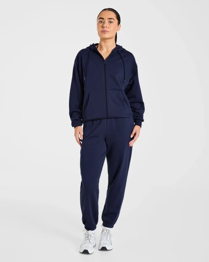 Lifestyle-Hoodie mit Reißverschluss in Oversize-Passform