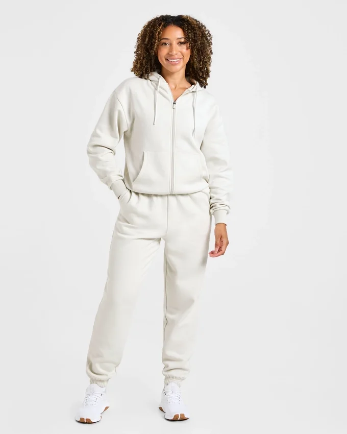 Lifestyle-Hoodie mit Reißverschluss in Oversize-Passform