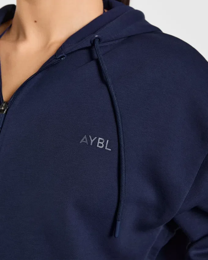 Lifestyle-Hoodie mit Reißverschluss in Oversize-Passform