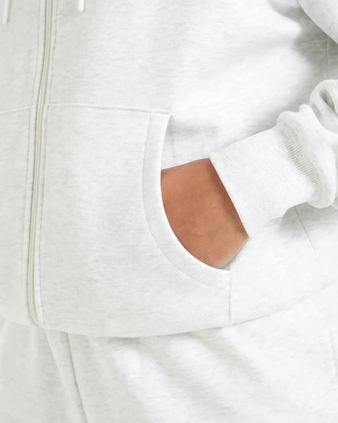 Lifestyle-Hoodie mit Reißverschluss in Oversize-Passform