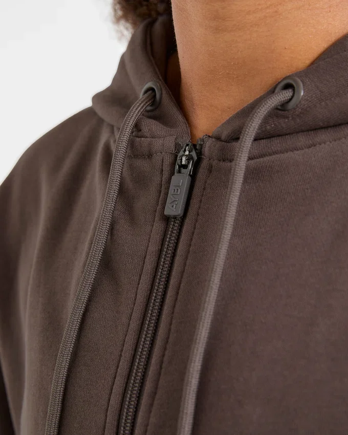 Lifestyle-Hoodie mit Reißverschluss in Oversize-Passform