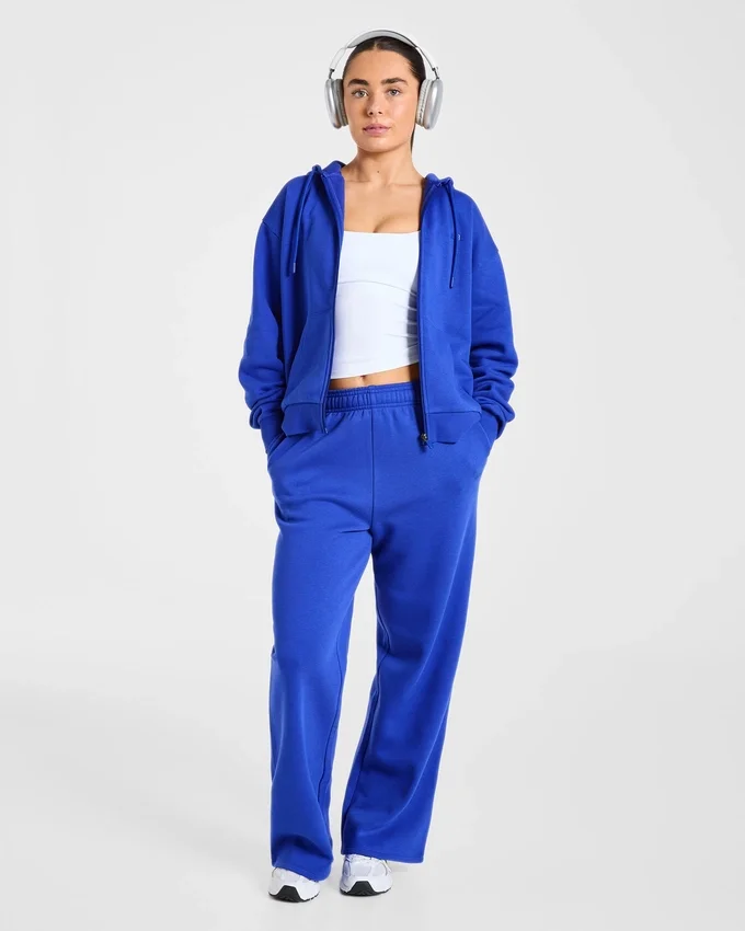 Lifestyle-Hoodie mit Reißverschluss in Oversize-Passform