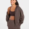 Lifestyle-Hoodie mit Reißverschluss in Oversize-Passform