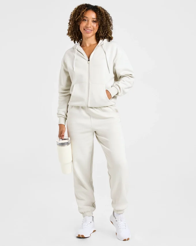 Lifestyle-Hoodie mit Reißverschluss in Oversize-Passform