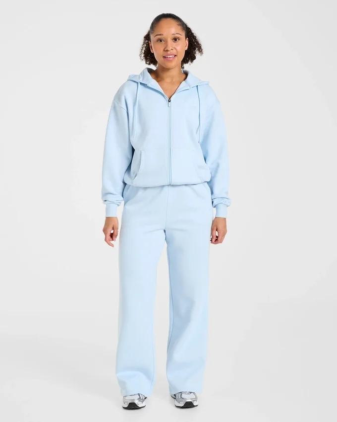 Lifestyle-Jogginghose mit geradem Bein in Oversize-Passform