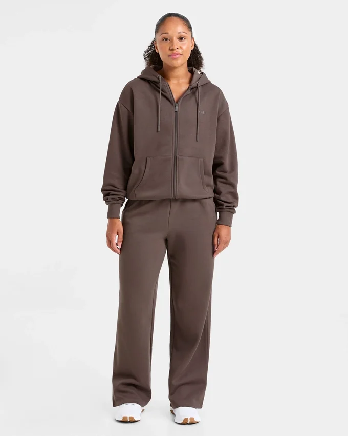 Lifestyle-Jogginghose mit geradem Bein in Oversize-Passform