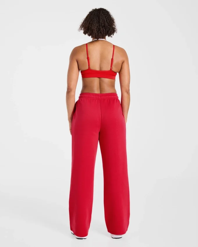 Lifestyle-Jogginghose mit geradem Bein in Oversize-Passform