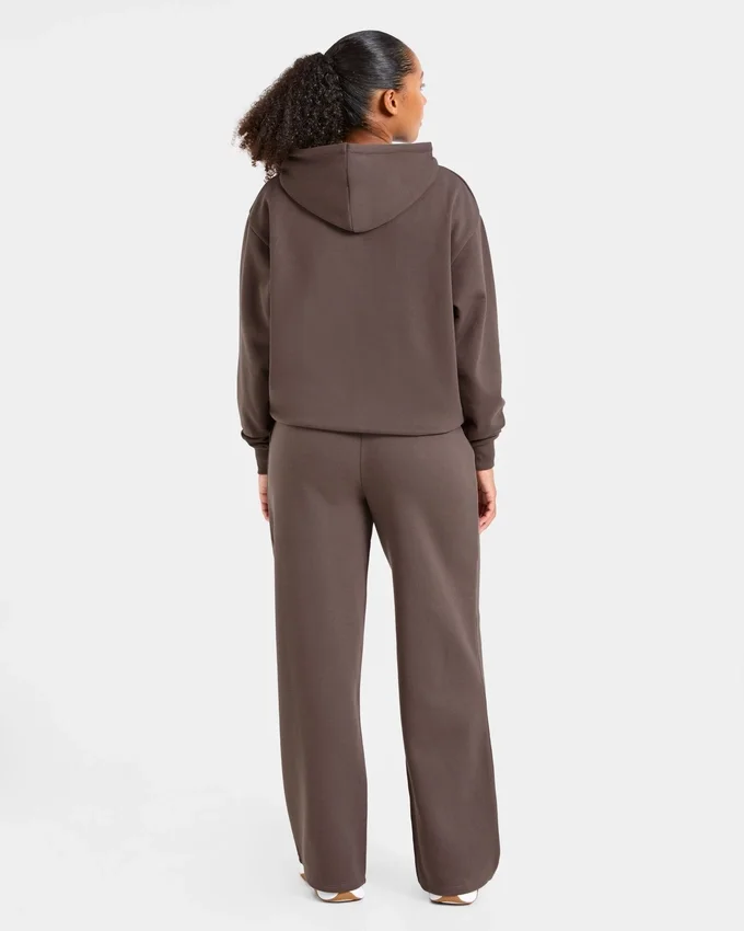 Lifestyle-Jogginghose mit geradem Bein in Oversize-Passform