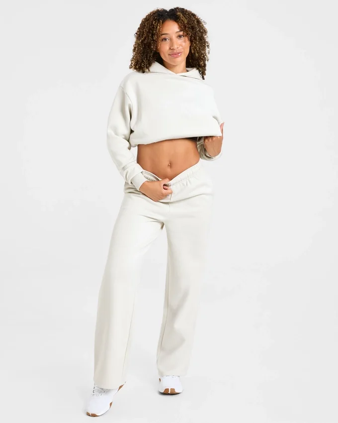 Lifestyle-Jogginghose mit geradem Bein in Oversize-Passform