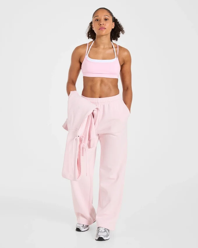 Lifestyle-Jogginghose mit geradem Bein in Oversize-Passform