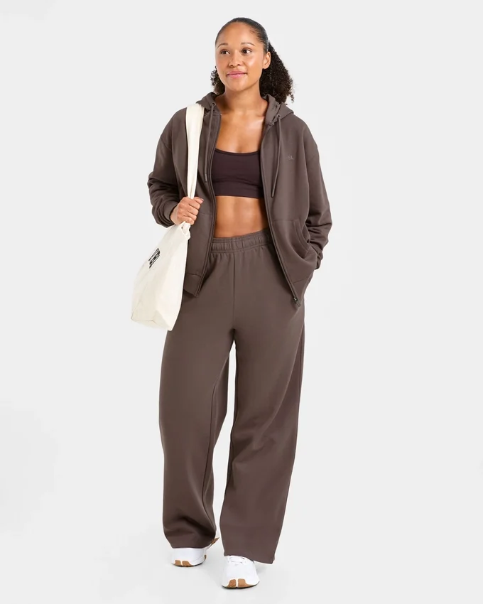 Lifestyle-Jogginghose mit geradem Bein in Oversize-Passform