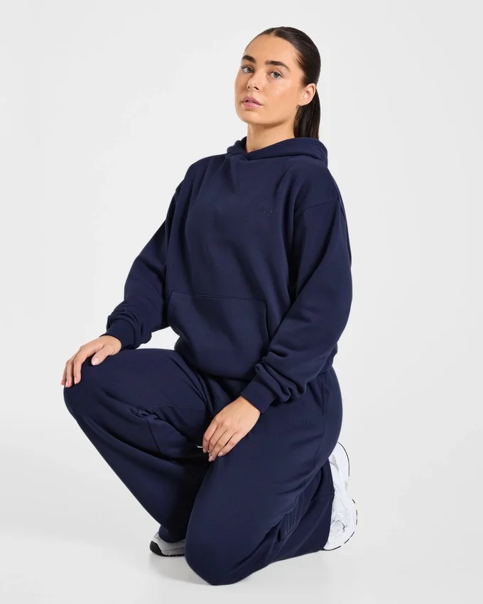 Lifestyle-Jogginghose mit geradem Bein in Oversize-Passform