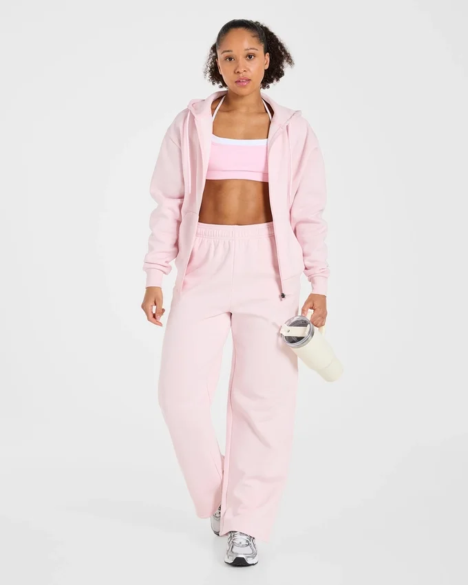 Lifestyle-Jogginghose mit geradem Bein in Oversize-Passform