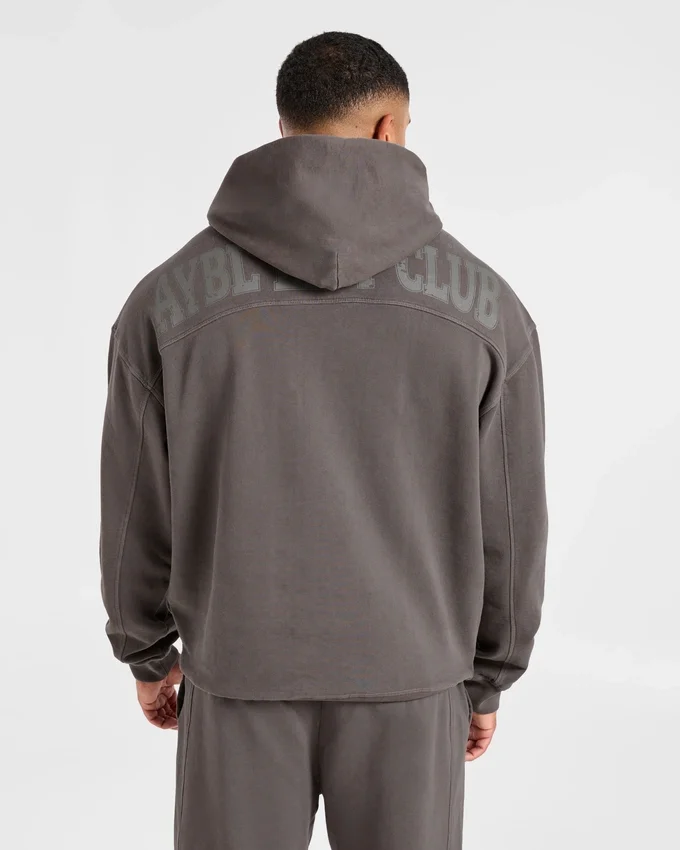 Lift Club Hoodie im Distressed-Look