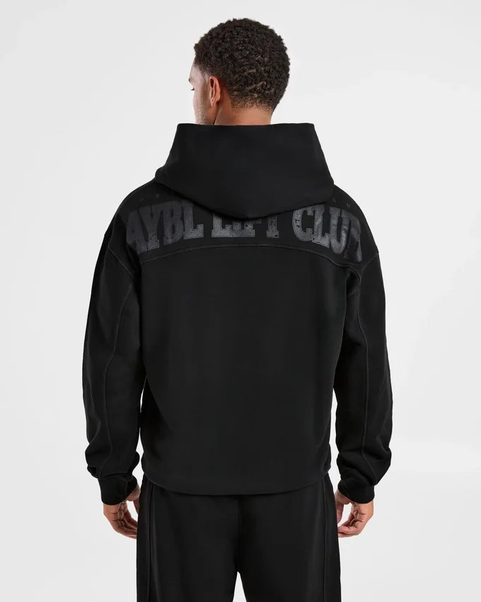 Lift Club Hoodie im Distressed-Look