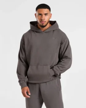 Lift Club Hoodie im Distressed-Look