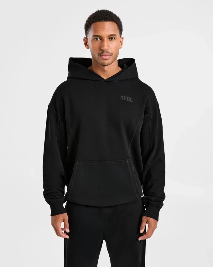 Lift Club Hoodie im Distressed-Look