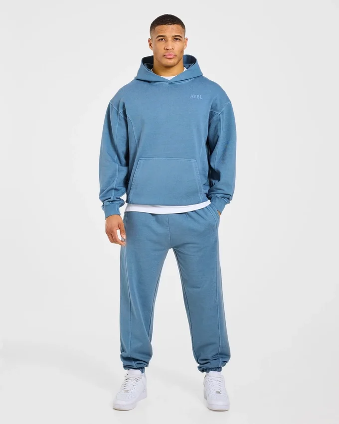 Lift Club Hoodie im Distressed-Look
