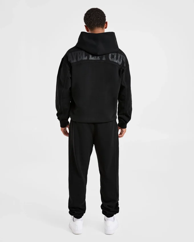 Lift Club Hoodie im Distressed-Look