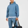 Lift Club Hoodie im Distressed-Look