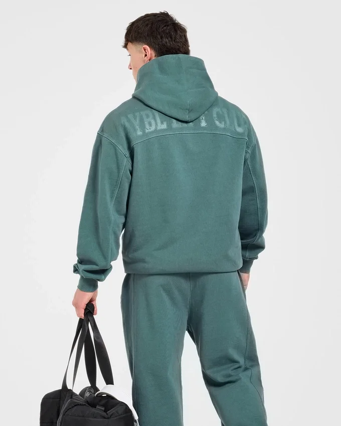 Lift Club Hoodie im Distressed-Look
