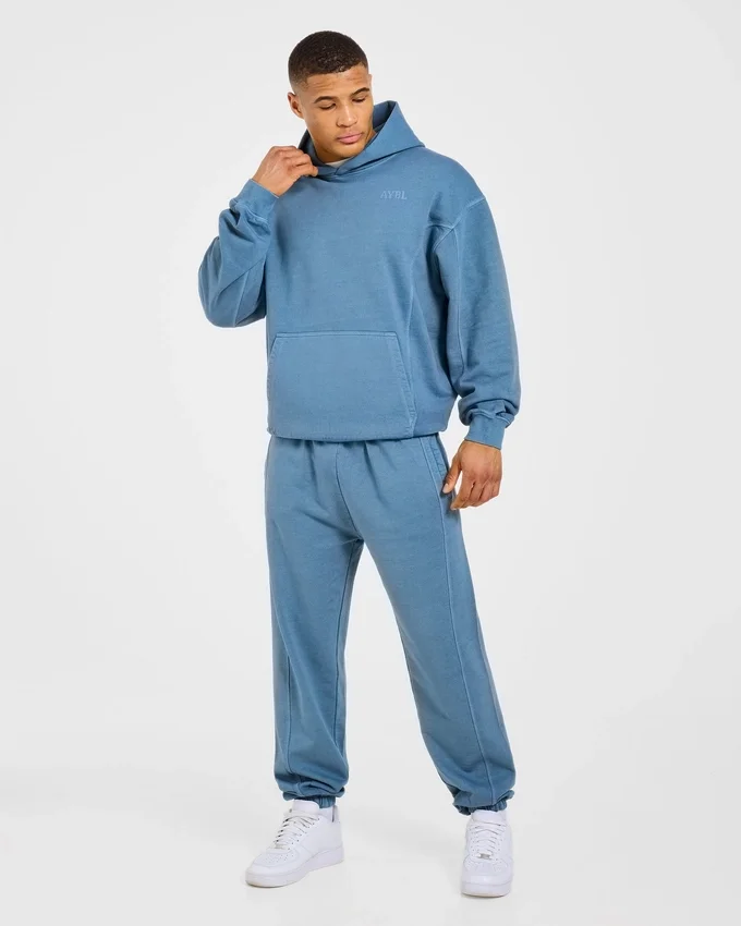 Lift Club Hoodie im Distressed-Look