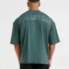 Lift Club Oversize-T-Shirt im Distressed-Look