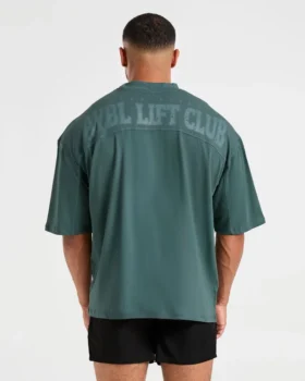 Lift Club Oversize-T-Shirt im Distressed-Look