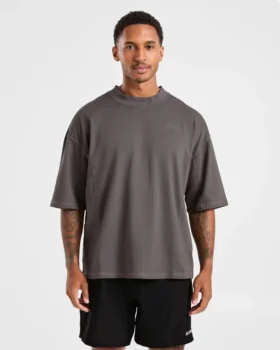 Lift Club Oversize-T-Shirt im Distressed-Look