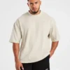 Lift Club Oversize-T-Shirt im Distressed-Look