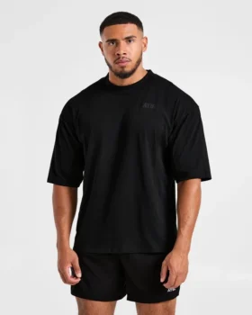 Lift Club Oversize-T-Shirt im Distressed-Look