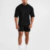 Lift Club Oversize-T-Shirt im Distressed-Look