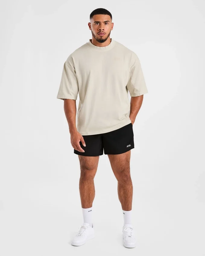 Lift Club Oversize-T-Shirt im Distressed-Look