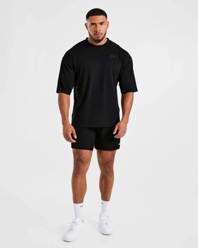 Lift Club Oversize-T-Shirt im Distressed-Look